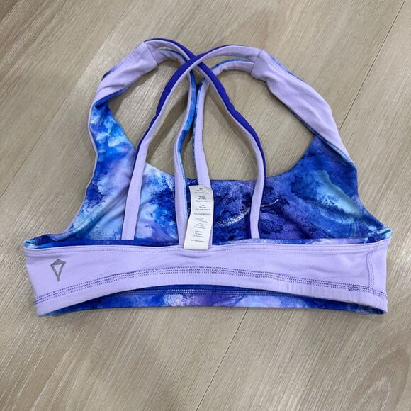 Ivivva by Lululemon Girls Reversible Sports Bra, Blue, Size 10 - Picture 6 of 6